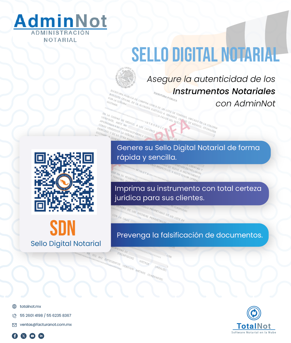 SDN - Sello Digital Notarial