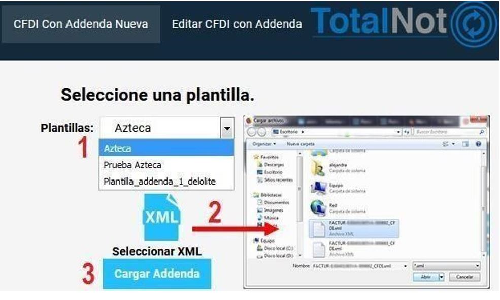 Generador de Addendas