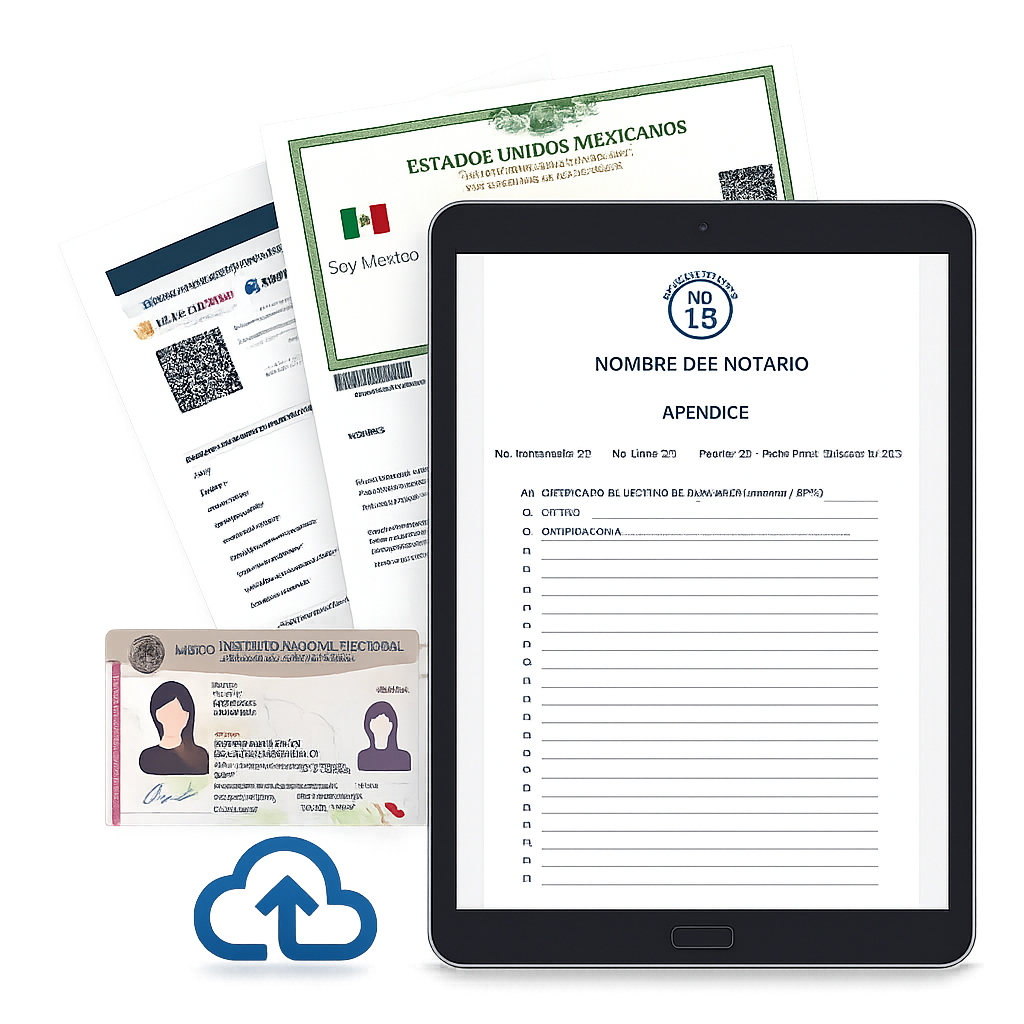 Apéndice notarial