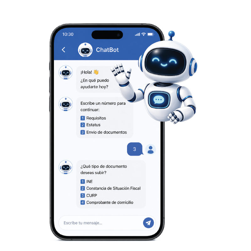 Bot notarial para transferencia de información